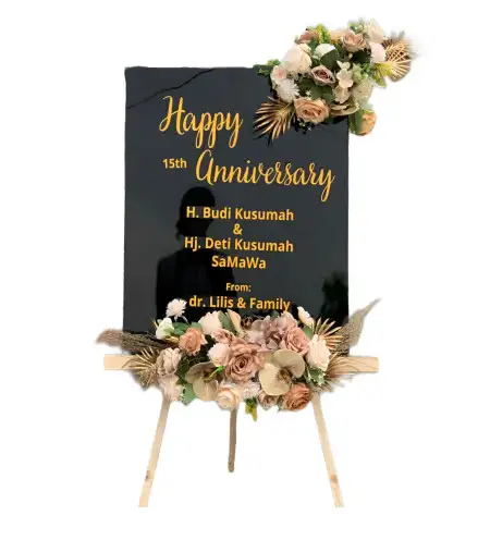 Papan Bunga Akrilik Nongme